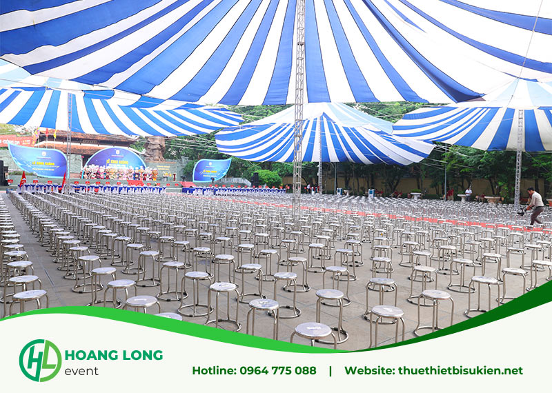 thiết bị tổ chức lễ khai giảng 